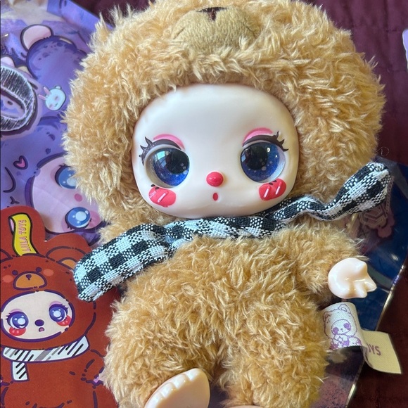 Brown Teddy Bear Plush Doll! Comes with box! - Picture 3 of 6